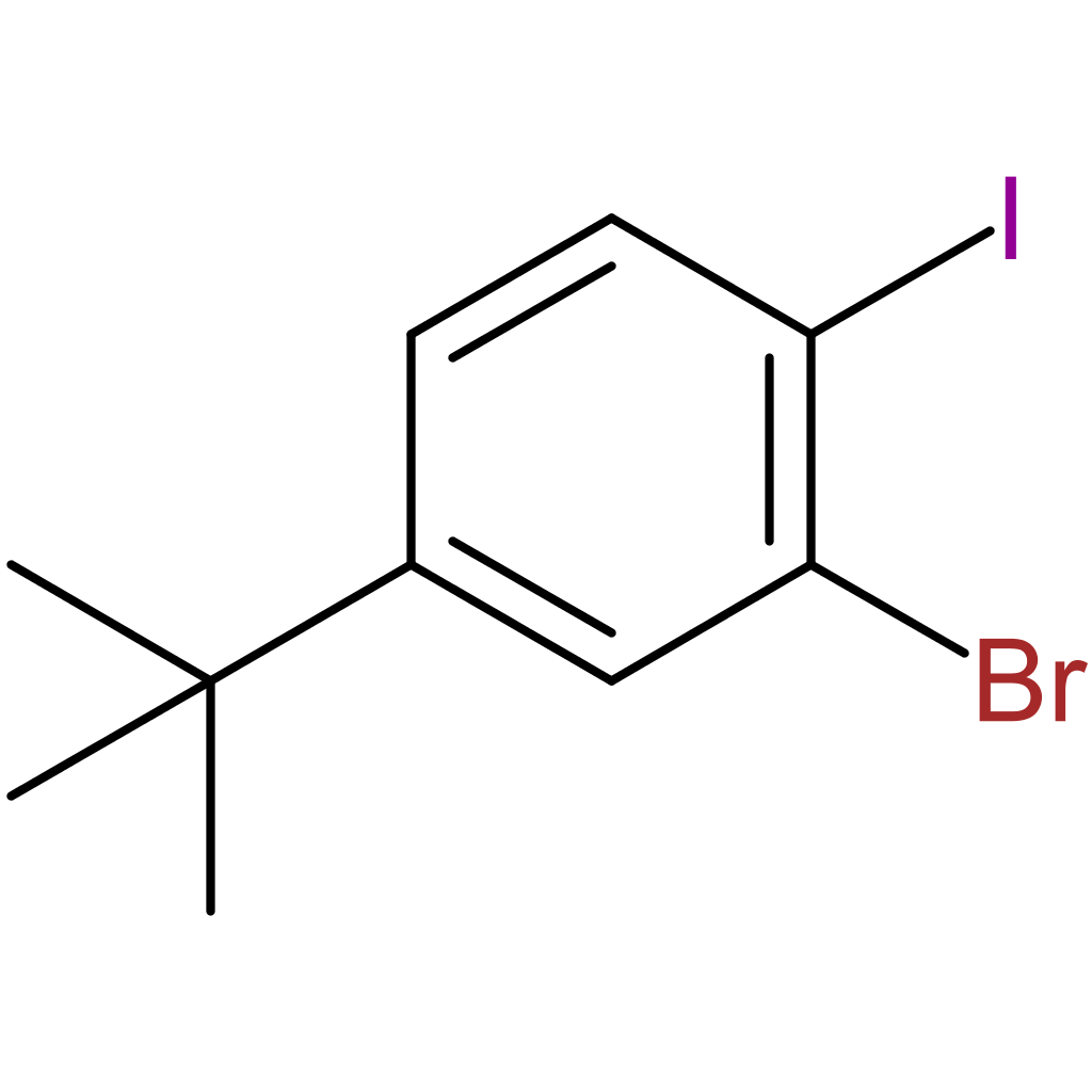 3-Bromo-4-iodo-tert-butylbenzene