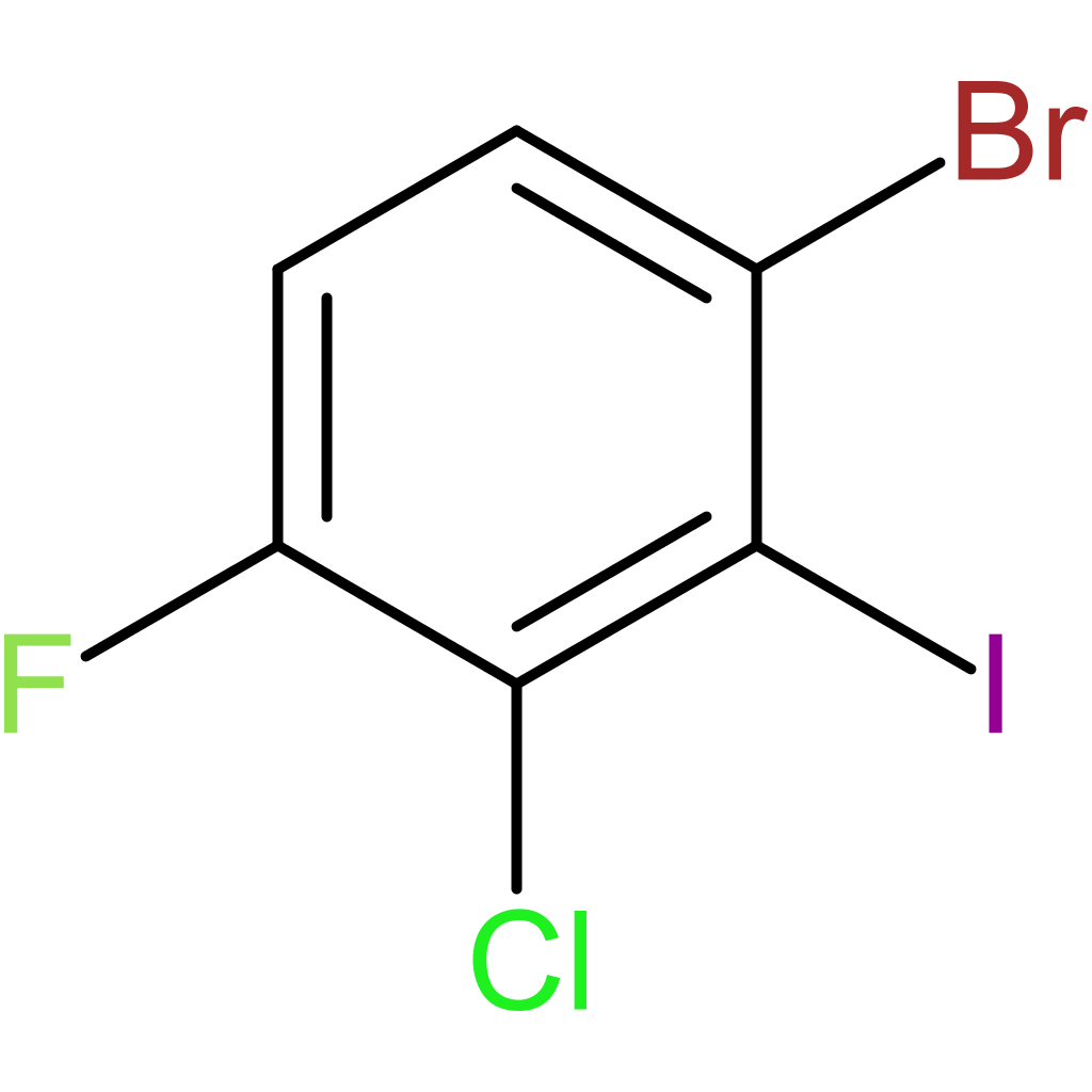 1-Bromo-3-chloro-4-fluoro-2-iodobenzene