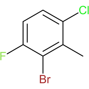 2-Bromo-4-chloro-1-fluoro-3-methylbenzene