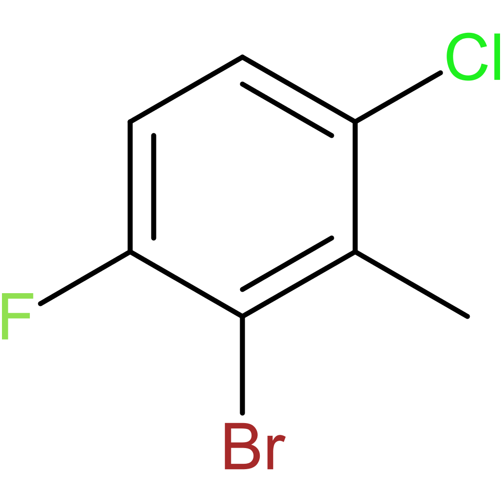 2-Bromo-4-chloro-1-fluoro-3-methylbenzene
