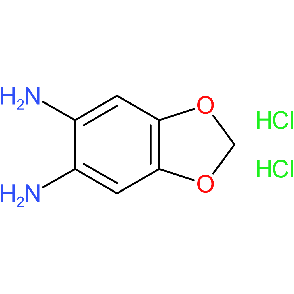 Benzo[d][1,3]dioxole-5,6-diamine dihydrochloride