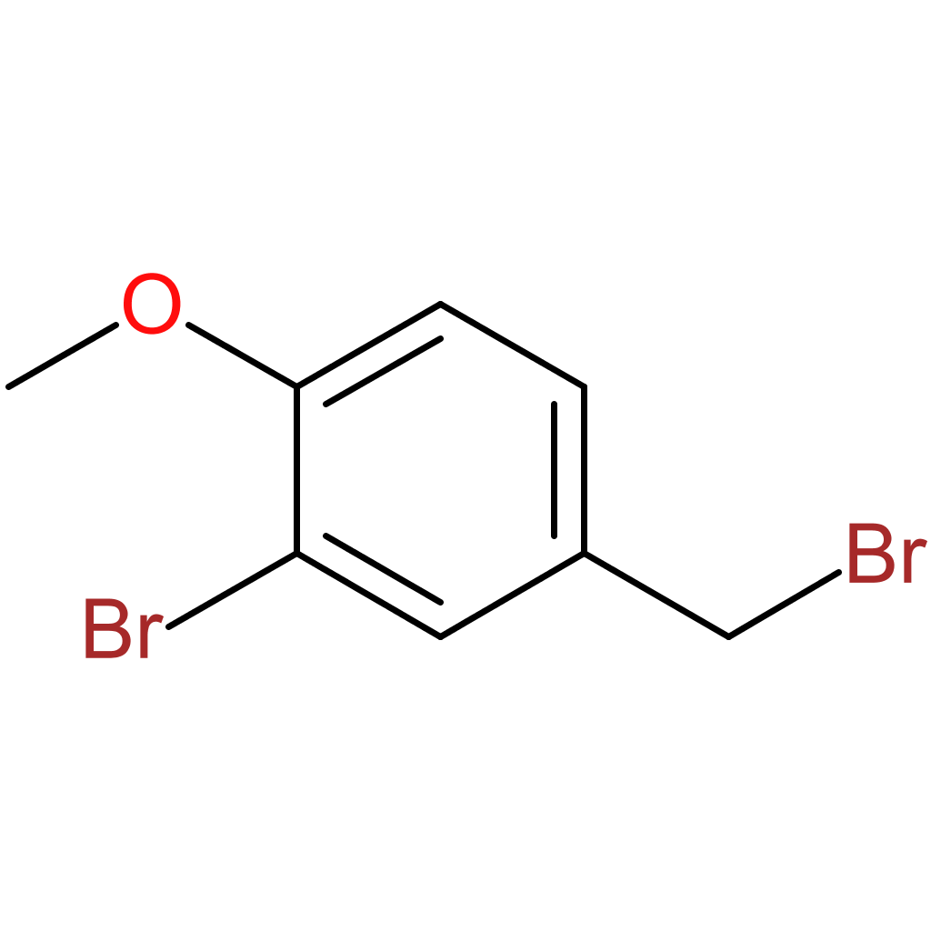 2-bromo-4-(bromomethyl)-1-methoxybenzene