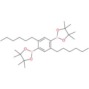 1,4-Bis(4,4,5,5-tetramethyl-1,3,2-dioxaborolane-2-yl)-2,5-dihexylbenzene