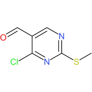 4-Chloro-2-(methylthio)pyrimidine-5-carbaldehyde