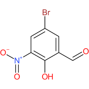 5-Bromo-2-hydroxy-3-nitrobenzaldehyde