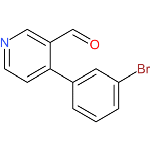 4-(3-Bromophenyl)nicotinaldehyde