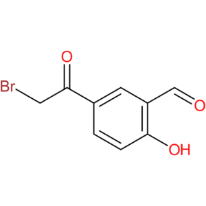 5-(2-Bromoacetyl)-2-hydroxybenzaldehyde