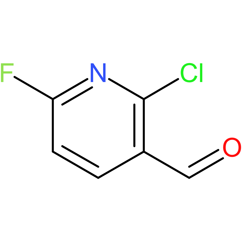 2-Chloro-6-fluoronicotinaldehyde