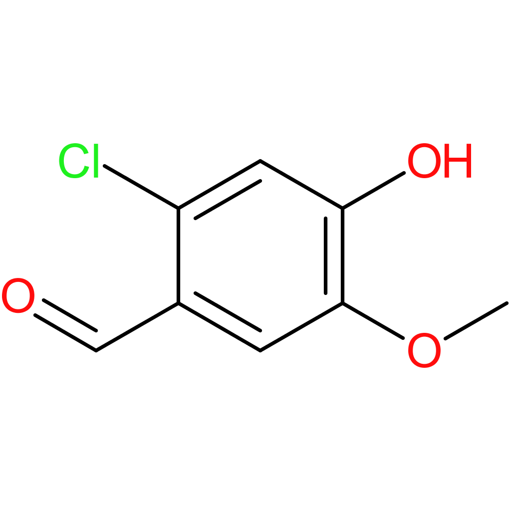2-chloro-4-hydroxy-5-methoxybenzaldehyde