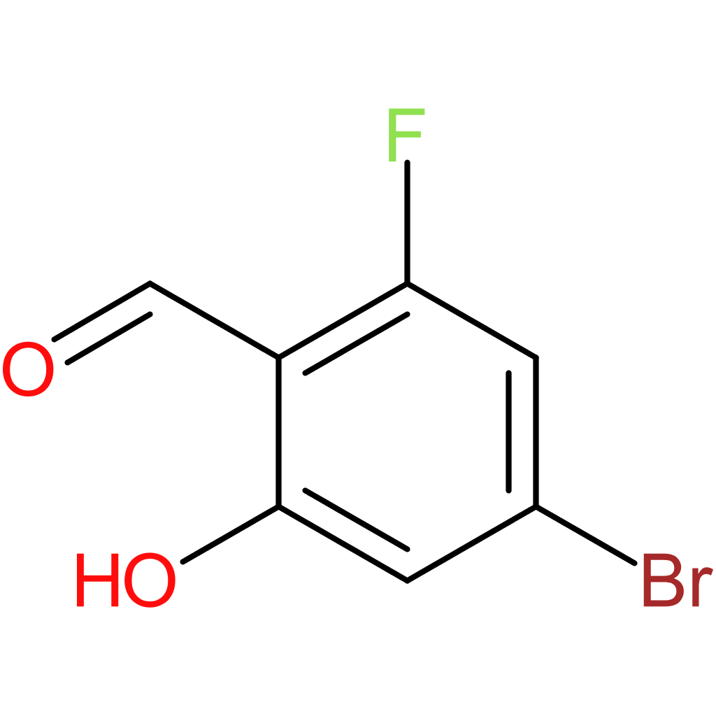 4-Bromo-2-fluoro-6-hydroxybenzaldehyde