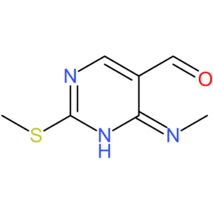 4-(Methylamino)-2-(methylthio)pyrimidine-5-carbaldehyde