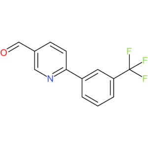 6-(3-trifluoromethyl-phenyl)-pyridine-3-carbaldehyde