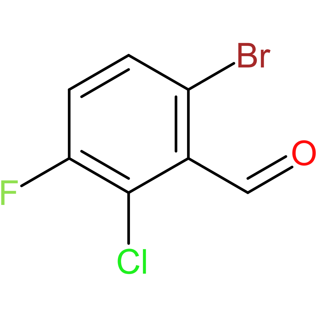 6-bromo-2-chloro-3-fluoro-benzaldehyde