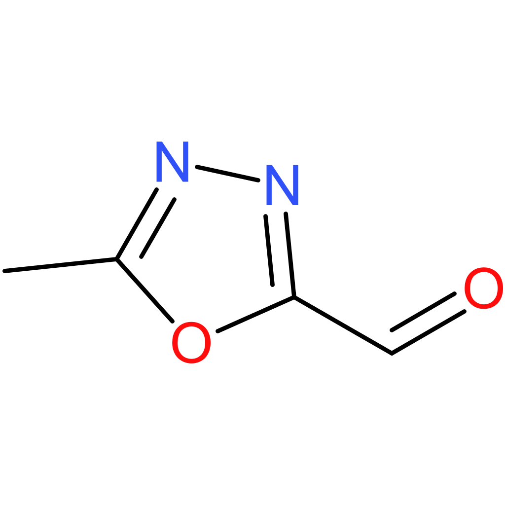 1,3,4-Oxadiazole-2-carboxaldehyde, 5-methyl- (9CI)