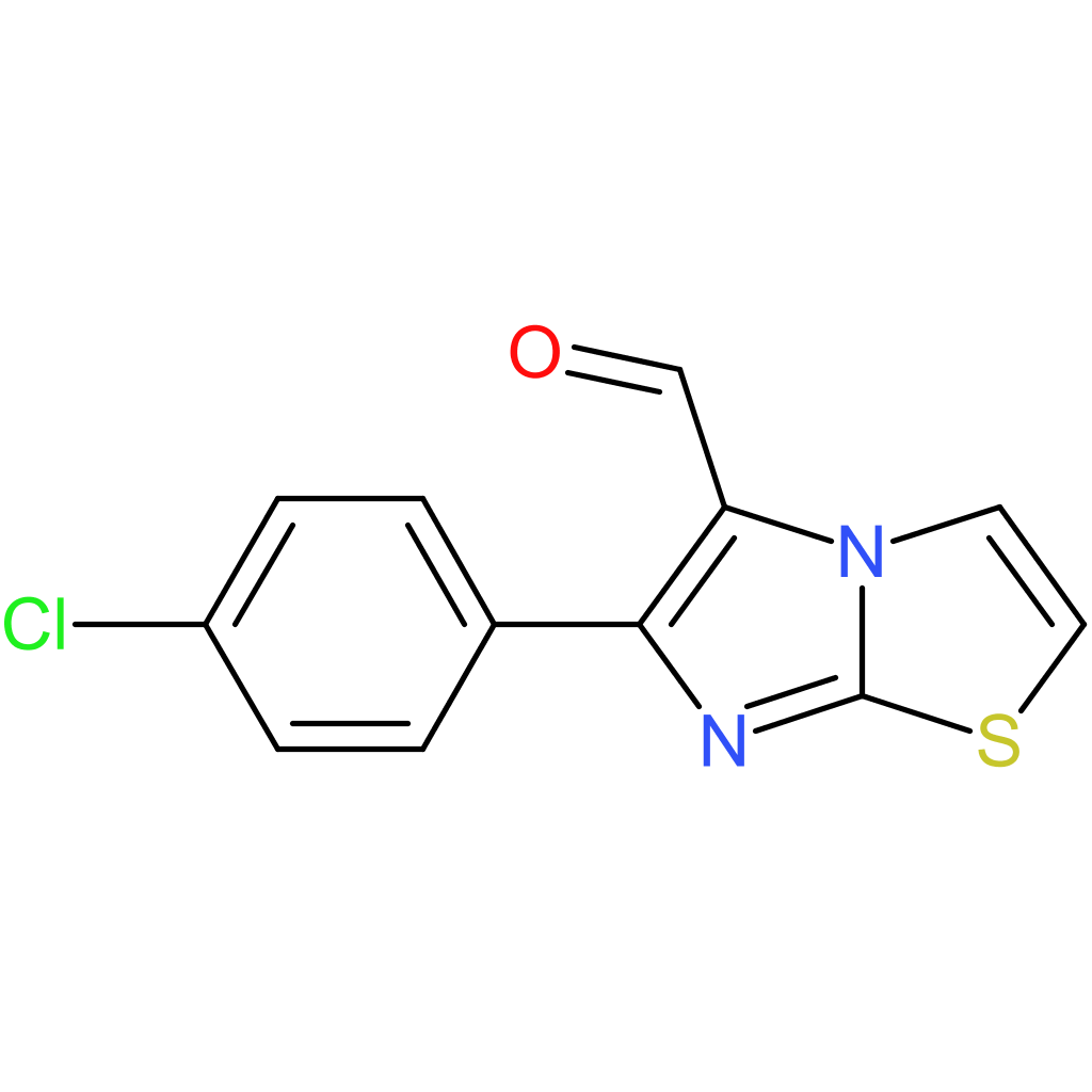 6-(4-Chlorophenyl)imidazo[2,1-b]thiazole-5-carbaldehyde