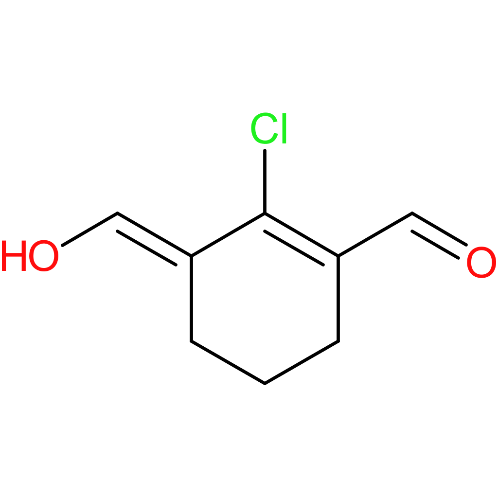 2-Chloro-3-(hydroxymethylene)-1-cyclohexene-1-carboxaldehyde >=