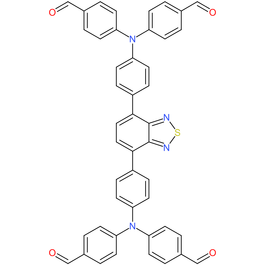 4,4′,4”,4”’-((Benzo[c][1,2,5]thiadiazole-4,7-diylbis(4,1-phenylene))bis(azanetriyl))tetrabenzaldehyde