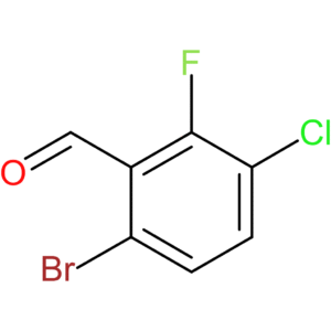 6-Bromo-3-chloro-2-fluorobenzaldehyde