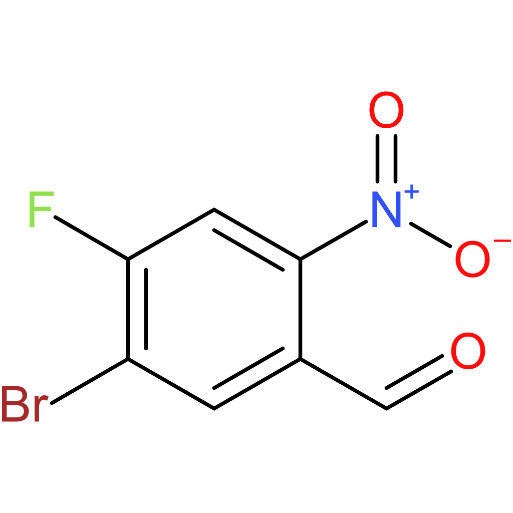 5-Bromo-4-fluoro-2-nitrobenzaldehyde