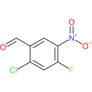 2-Chloro-4-fluoro-5-nitrobenzaldehyde