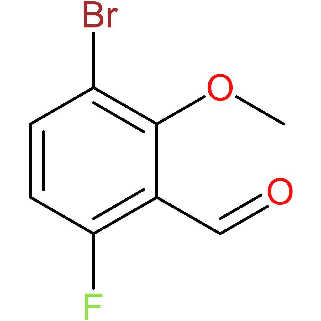 3-bromo-6-fluoro-2-methoxybenzaldehyde
