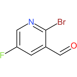 2-bromo-5-fluoropyridine-3-carbaldehyde