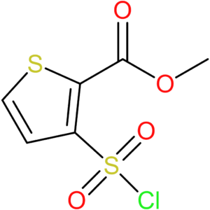 Methyl 3-(chlorosulfonyl)thiophene-2-carboxylate