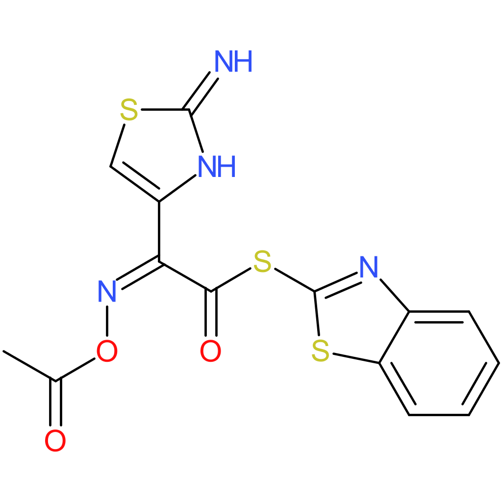 (Z)-S-Benzo[d]thiazol-2-yl 2-(acetoxyimino)-2-(2-aminothiazol-4-yl)ethanethioate