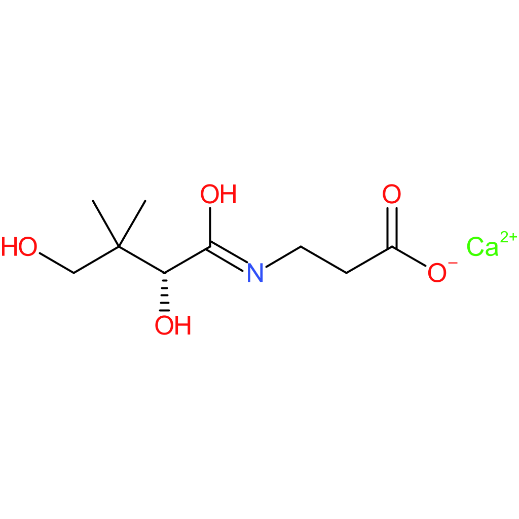 D-Pantothenic acid hemicalcium salt