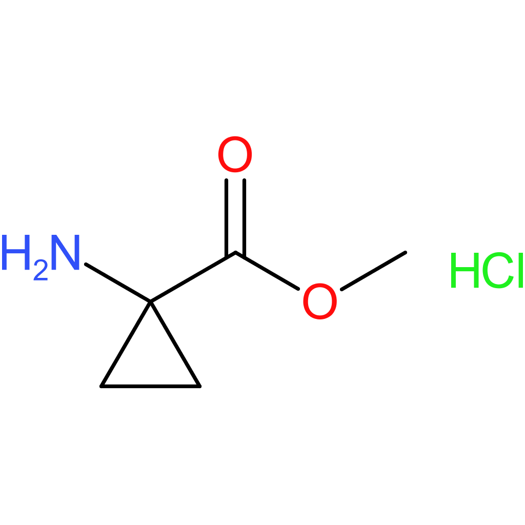 Methyl 1-aminocyclopropanecarboxylate hydrochloride