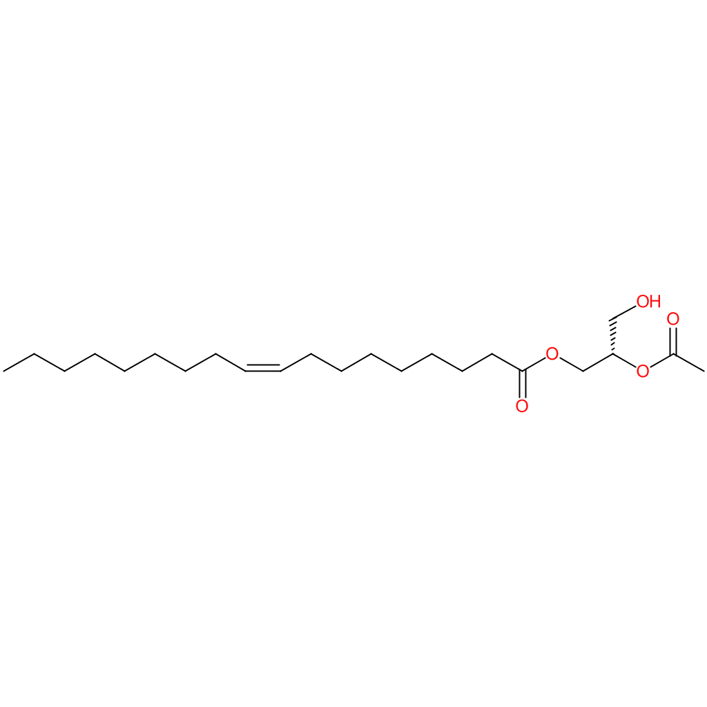9-Octadecenoic acid(9Z)-, (2S)-2-(acetyloxy)-3-hydroxypropyl ester