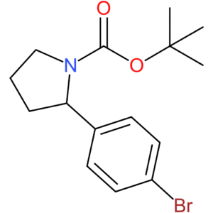 tert-Butyl 2-(4-bromophenyl)pyrrolidine-1-carboxylate