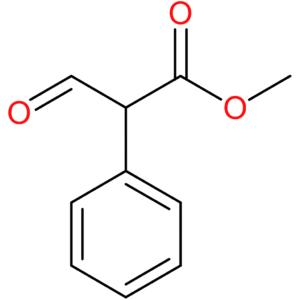 Benzeneacetic acid, alpha-formyl-, methyl ester