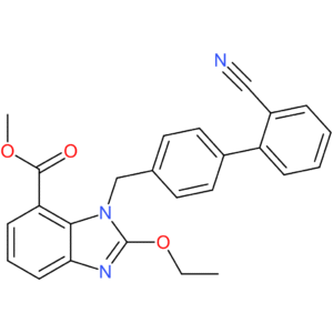 Methyl 1-((2-cyano-[1,1-biphenyl]-4-yl)methyl)-2-ethoxy-1H-benzo[d]imidazole-7-carboxylate