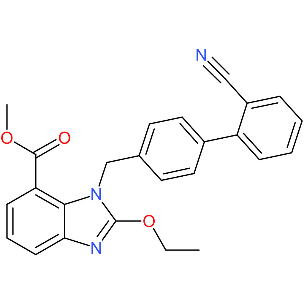 Methyl 1-((2-cyano-[1,1-biphenyl]-4-yl)methyl)-2-ethoxy-1H-benzo[d]imidazole-7-carboxylate
