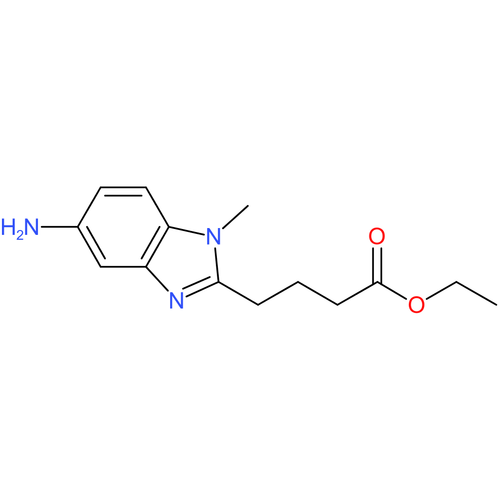 5-Amino-1-methyl-1H-benzimidazole-2-butanoic acid ethyl ester