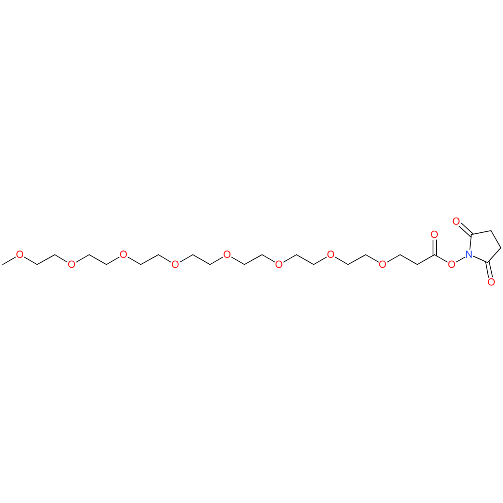 Methyl-PEG8-NHS Ester