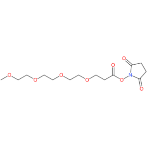 2,5-Dioxopyrrolidin-1-yl 2,5,8,11-tetraoxatetradecan-14-oate