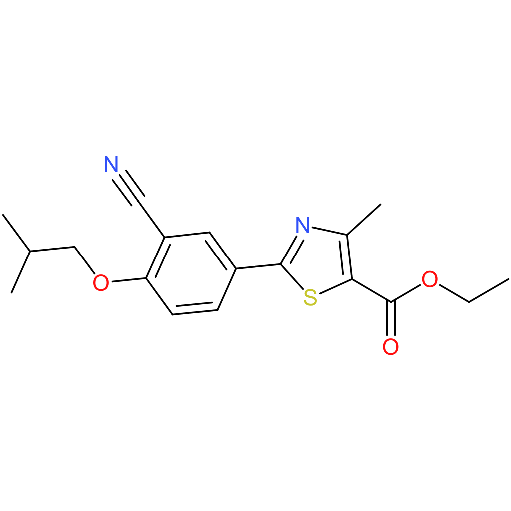 Ethyl 2-(3-cyano-4-isobutoxyphenyl)-4-methyl-5-thiazolecarboxylate