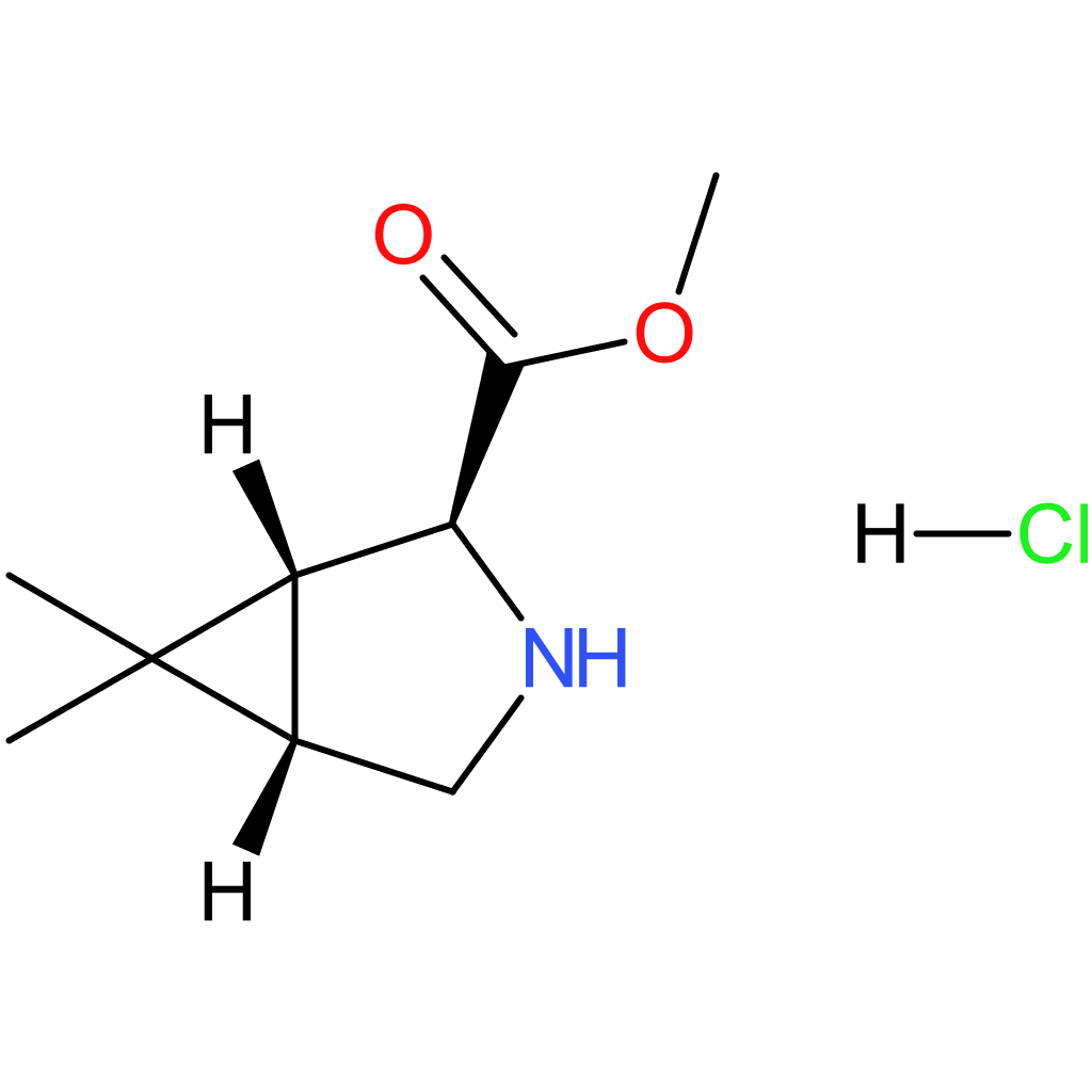 (1R,2S,5S)-Methyl 6,6-dimethyl-3-azabicyclo[3.1.0]hexane-2-carboxylate hydrochloride