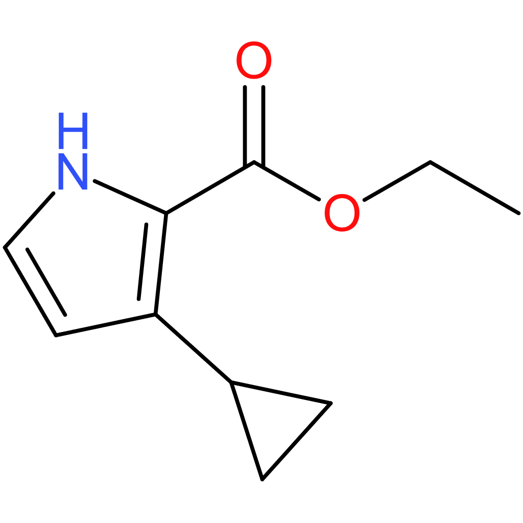 Ethyl 3-Cyclopropylpyrrole-2-carboxylate