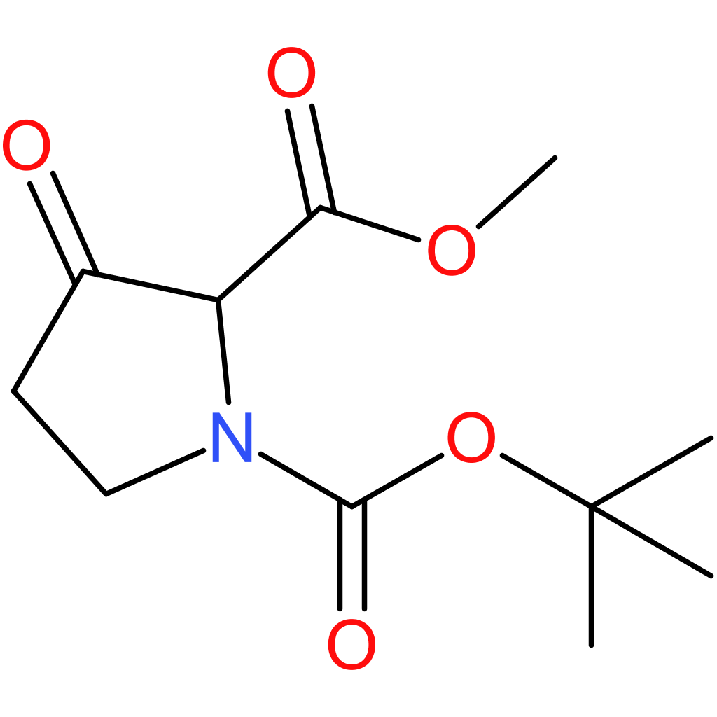 1-tert-butyl 2-methyl 3-oxopyrrolidine-1,2-dicarboxylate
