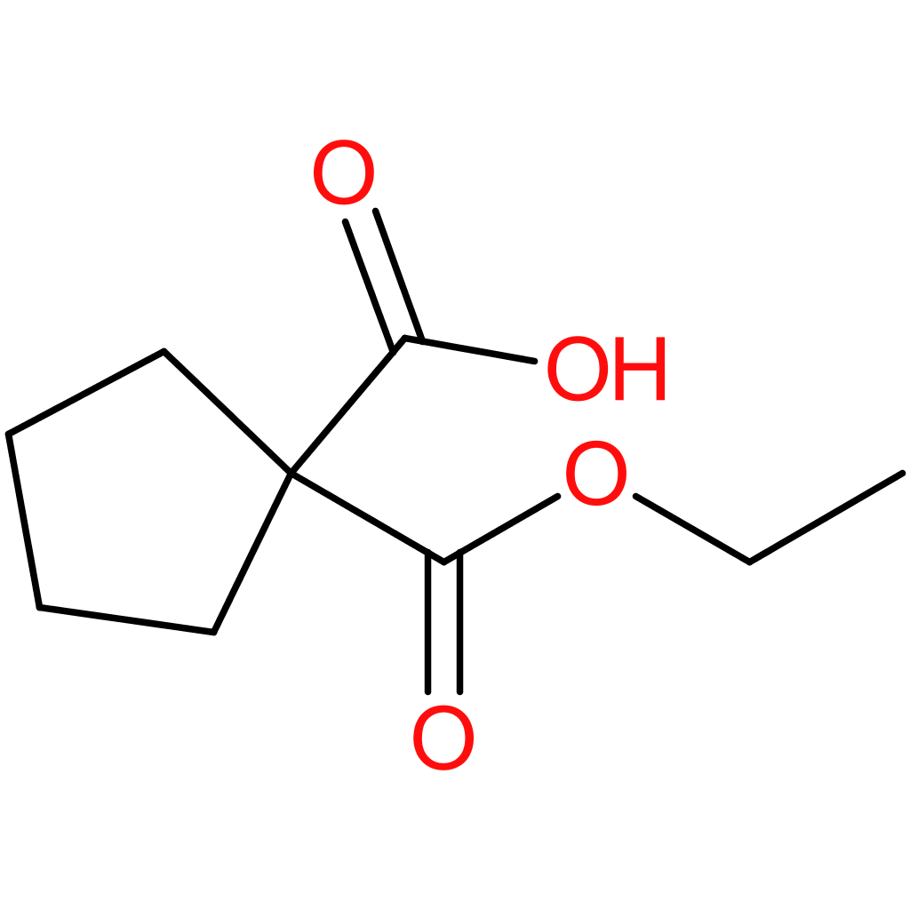 1,1-CYCLOPENTANEDICARBOXYLIC ACID 1-ETHYL ESTER