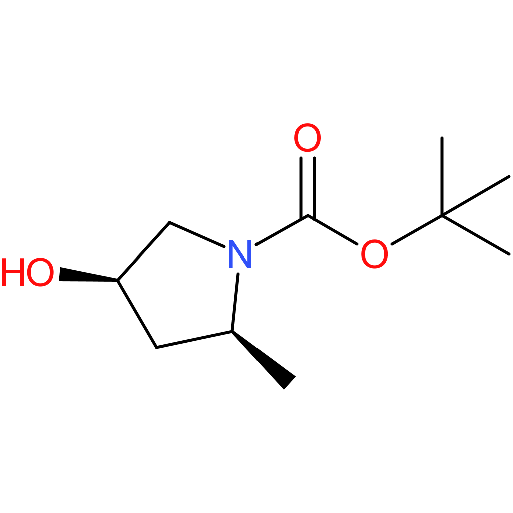 (2S,4R)-tert-Butyl 4-hydroxy-2-methylpyrrolidine-1-carboxylate