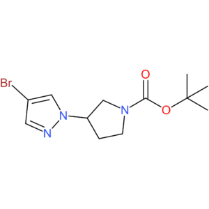 tert-butyl 3-(4-bromo-1H-pyrazol-1-yl)pyrrolidine-1-carboxylate
