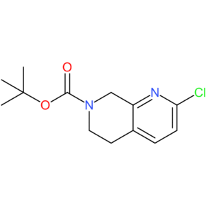 tert-butyl 2-chloro-5,6-dihydro-1,7-naphthyridine-7(8h)-carboxylate