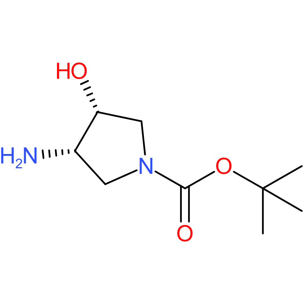 (3S,4R)-tert-Butyl 3-amino-4-hydroxypyrrolidine-1-carboxylate
