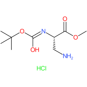 (S)-Methyl 3-amino-2-((tert-butoxycarbonyl)amino)propanoate hydrochloride