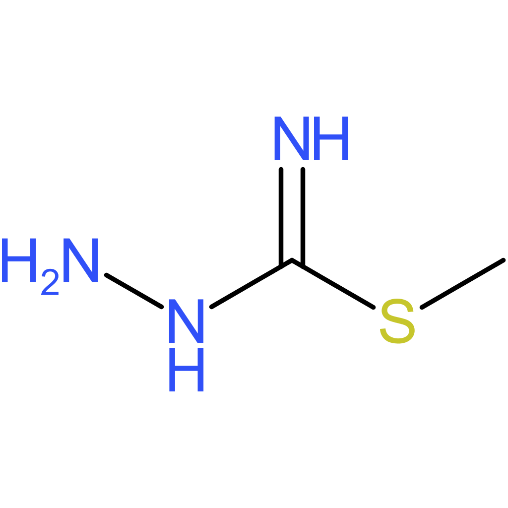 methyl hydrazinecarbimidothioate hydroiodide