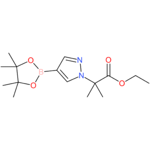 ethyl 2-methyl-2-(4-(4,4,5,5-tetramethyl-1,3,2-dioxaborolan-2-yl)-1h-pyrazol-1-yl)propanoate